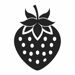 vector illustration of a strawberry