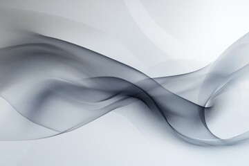 Naklejka premium Gray smoke swirls create an abstract background for artistic designs and creative projects, gray smoke abstract background