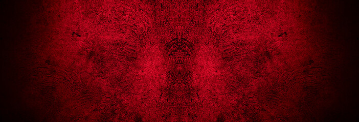 Old wall texture cement black red  background abstract dark color design are light with white gradient background.