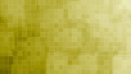 Yellow square box pattern mosaic tile background, simple and elegant background