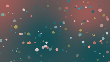 beautiful multicolor simple Moving particles minimal background, background for logo , wards, music , weddings , presentation, corporate