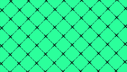 Fototapeta premium Abstract digital moving dotted lines technology background, square geometrical shape background