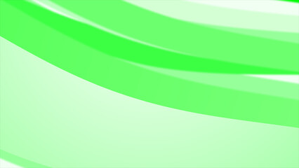 Abstract Green gray curve waves flowing 2d blurry background. Seamless animation background