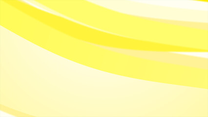 Abstract Yellow gray curve waves flowing 2d blurry background. Seamless animation background