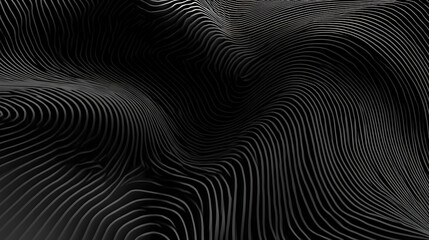 Abstract background of black lines