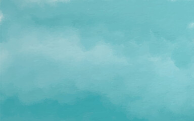 Blue Sky Abstract Background/Wallpaper Illustration Textured Illustration Realistic Pastel Watercolor Background Cute Background