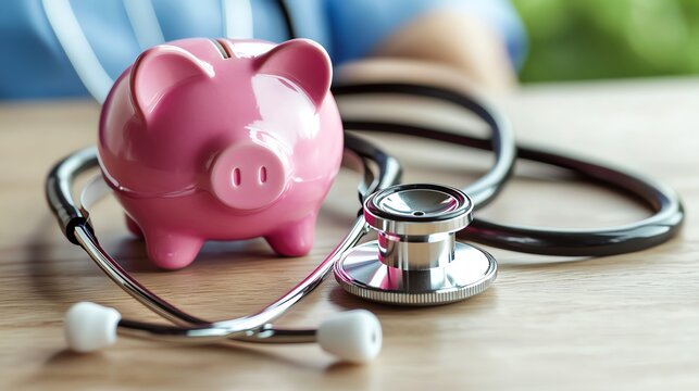 Healthcare savings and medical finance concepts.