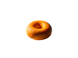 Delicious Orange Donut: A Sweet Treat Photography