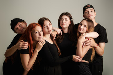 students are together