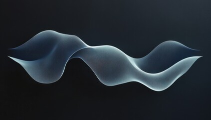 Abstract Wave Forms - Digital Art