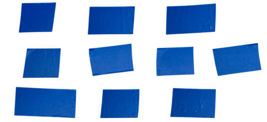 Colorful Duct Tape Strips and Foil Set Illustration for Collage and Decorative Design