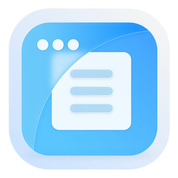 Glassmorphism PopUp 3D Button UI Icon Sign and Symbol Design Illustrator Png Svg