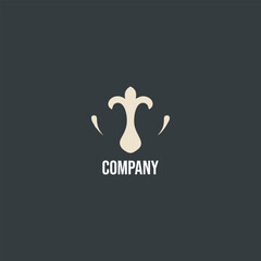 vector illustration of a cat symbol