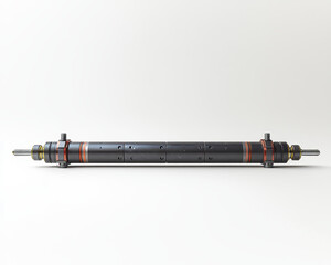 Isolated Dipole with Industrial Design on White Background for Technology and Engineering