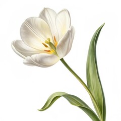 Fototapeta premium white crocus flowers
