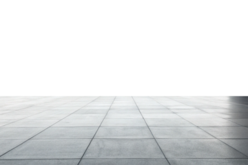 Empty Floor Facade isolated on white or transparent png