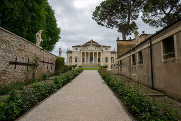 Villa La Rotonda, Villa palladiana, Vicenza, Veneto, Italia.