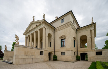 Fototapeta premium Villa La Rotonda, Villa palladiana, Vicenza, Veneto, Italia.
