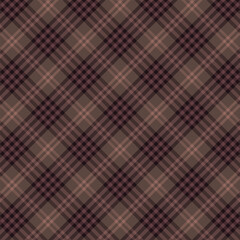 brown stylish fashion scottish tartan plaid checkered stripes flannel fabric print pattern background