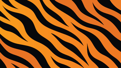 Seamless tiger skin pattern