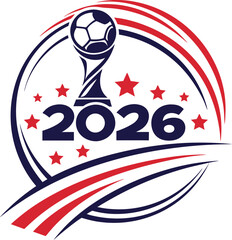 2026 Soccer Tournament Emblem logo mascot
