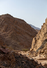 mountain landscape in the desert