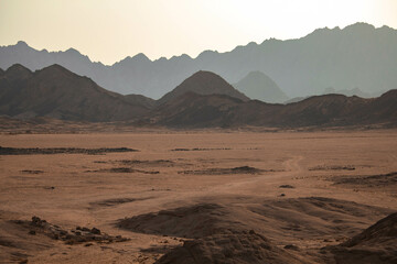 mountain landscape in the desert