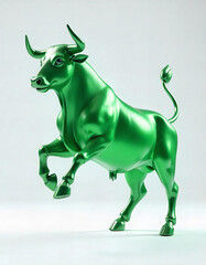 Obraz premium Bull Market Concept png