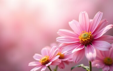 Captivating Beautiful Pink flowers background. High quality