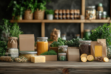 showcasing eco-friendly businesses with sustainable packaging solutions.