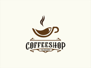 Coffee Shop Logo Template