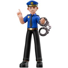 3D Policeman Officer