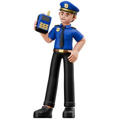 3D Policeman Officer