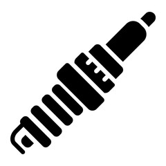 spark plug Solid icon