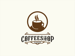 Coffee Shop Logo Template
