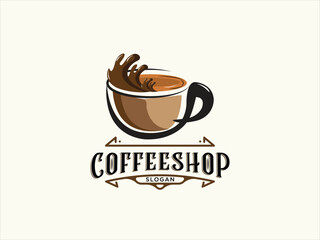 Coffee Shop Logo Template