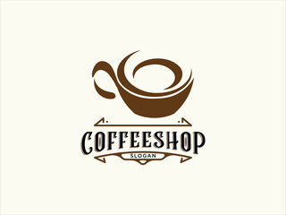 Coffee Shop Logo Template