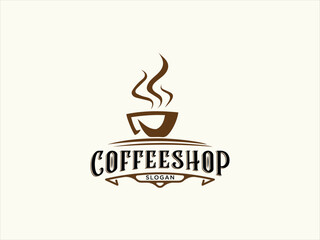 Coffee Shop Logo Template