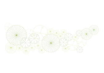 architecture drawing plant tree top view plan greenery vegetation vector. design nature architectural landscape set element illustration bush garden flora sapling minimal. architect isolated.