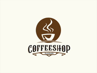 Coffee Shop Logo Template