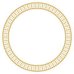 Frame border element with vintage ornamental design.