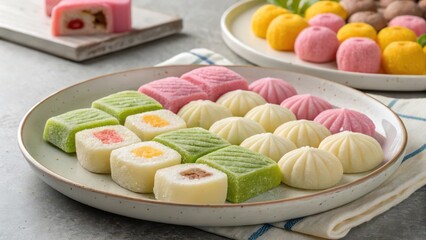 Obraz premium rice cakes tteok