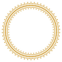 Frame border element with vintage ornamental design.