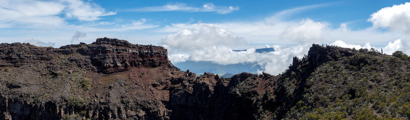 Fototapeta premium La Réunion - Panorama Cratère Commerson Piton de la Fournaise 11