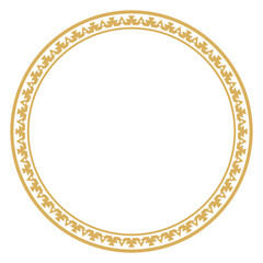Frame border element with vintage ornamental design.