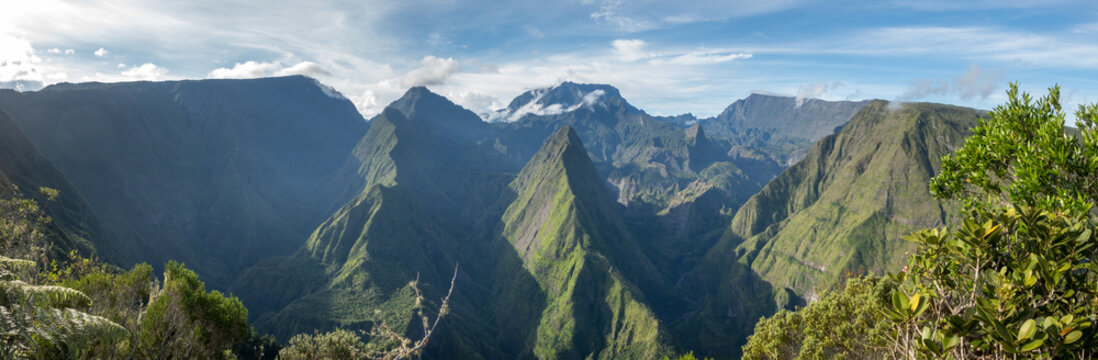 La R&eacute;union - Panorama Mafate 4