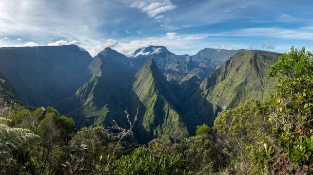 La R&eacute;union - Panorama Mafate 1