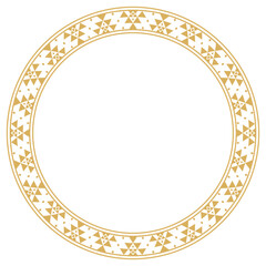 Frame border element with vintage ornamental design.