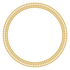 Frame border element with vintage ornamental design.