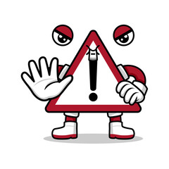 illustration of road signs. suitable as an additional element in all highway theme designs